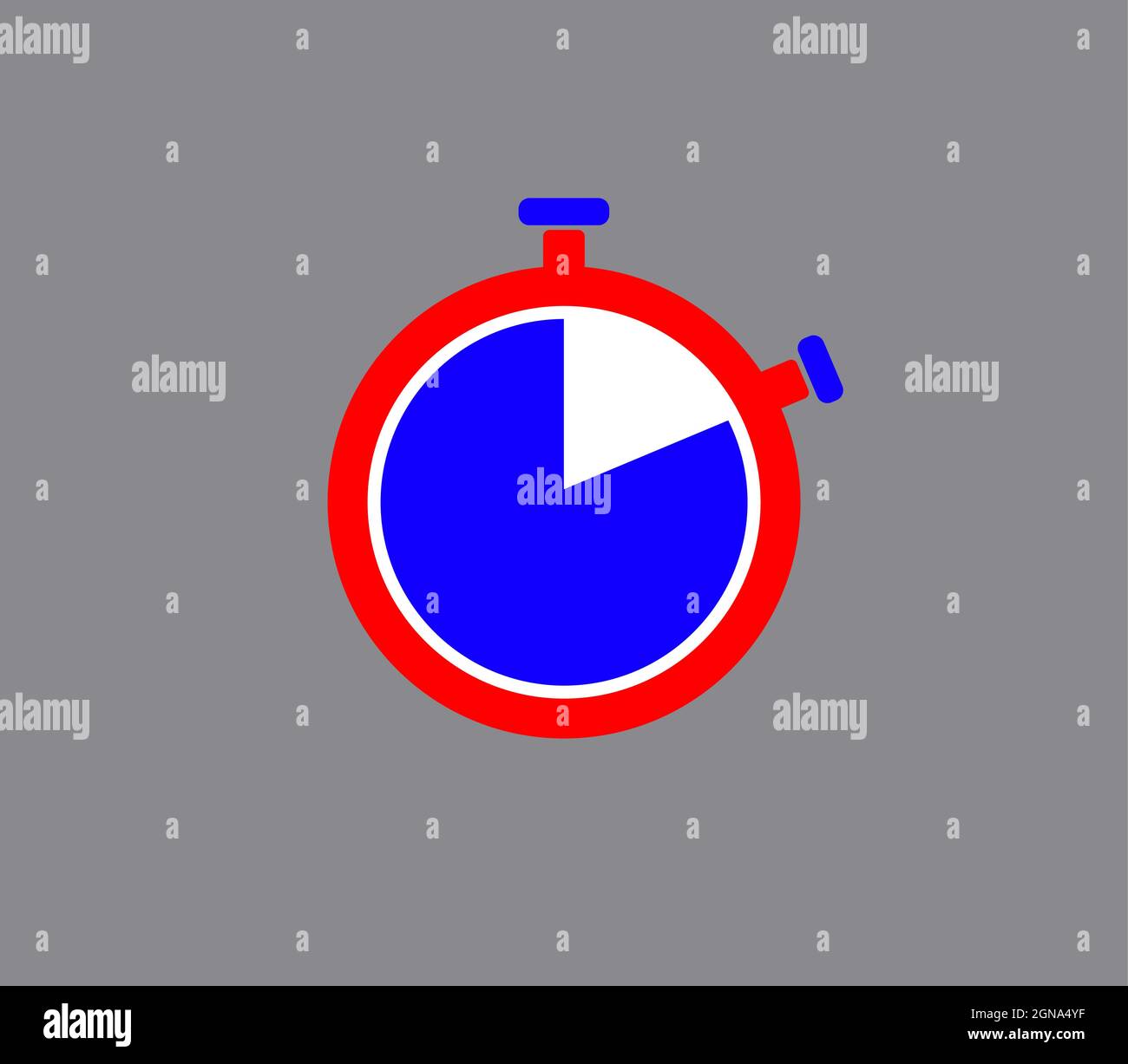 Stopwatch icon Vector, timer concept illustration Stock Vector Image ...