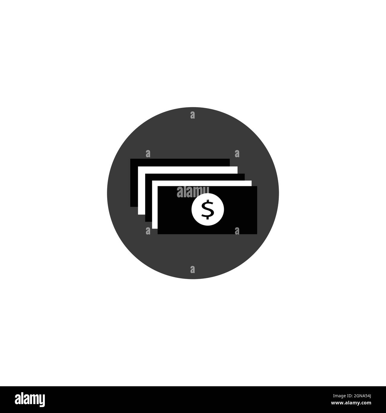 Dollar Note Icon Vector Stock Vector Image & Art - Alamy