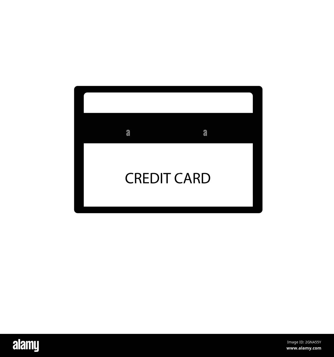 Credit Card Icon Vector Illustration Stock Vector Image & Art - Alamy