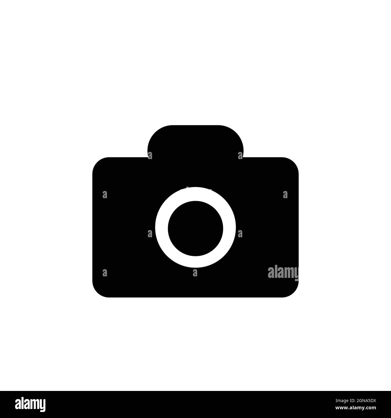 Camera vector icon, photo camera symbol Stock Vector