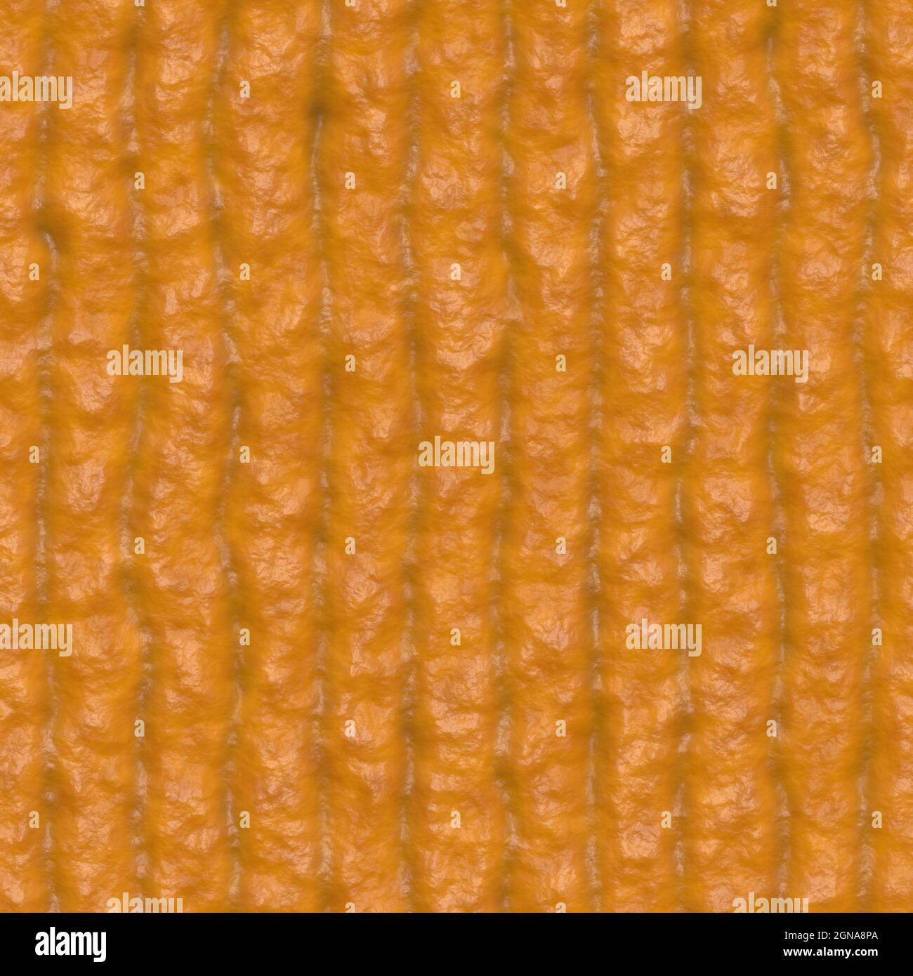 Halloween pumpkin mushy mash pulp 3D illustration Stock Photo