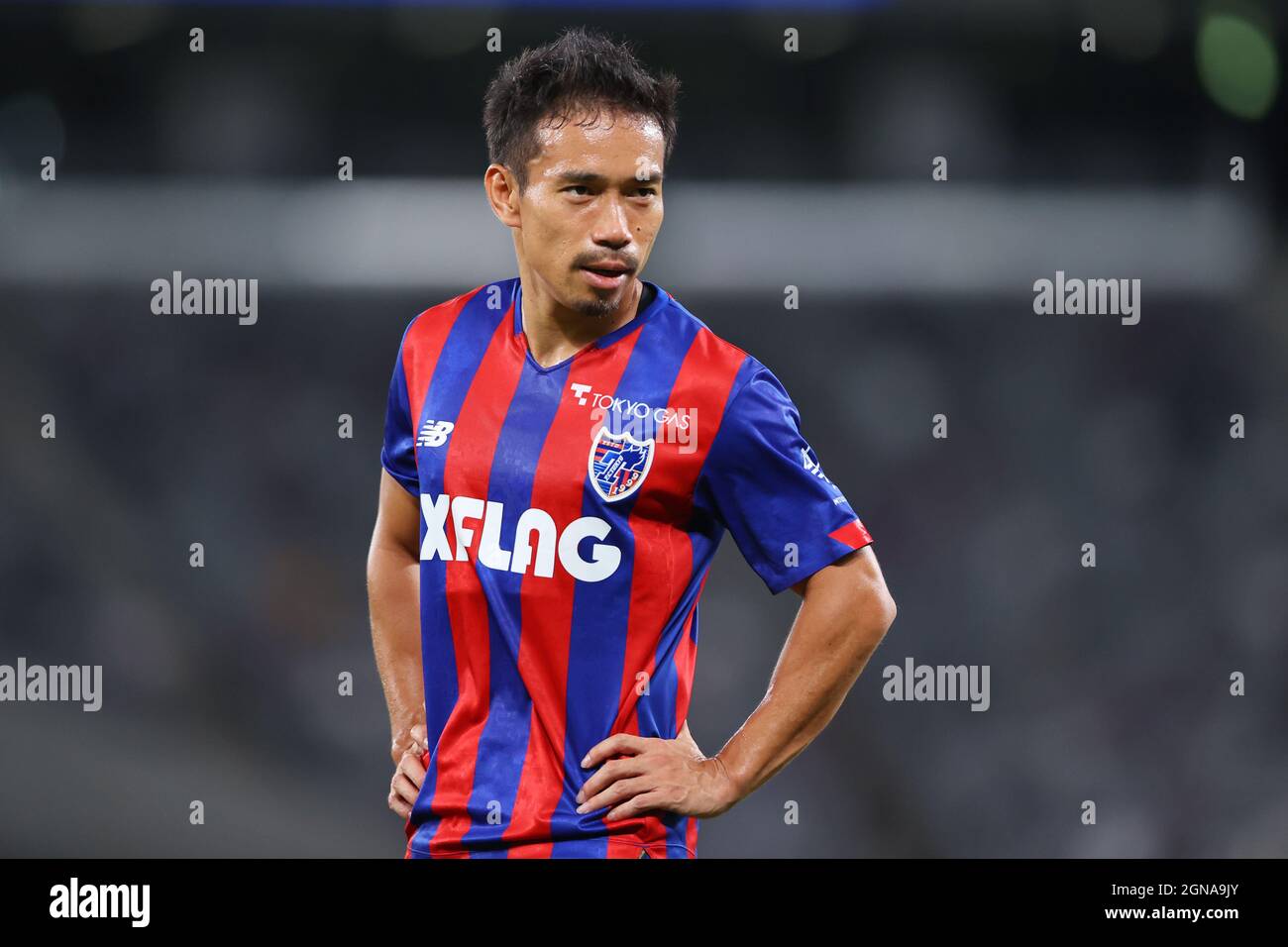 Ajinomoto Stadium Tokyo Japan 22nd Sep 21 Yuto Nagatomo Fc Tokyo September 22 21 Football Soccer 21 J1 League Match Between Fc Tokyo 1 1 Nagoya Grampus At Ajinomoto Stadium Tokyo Japan