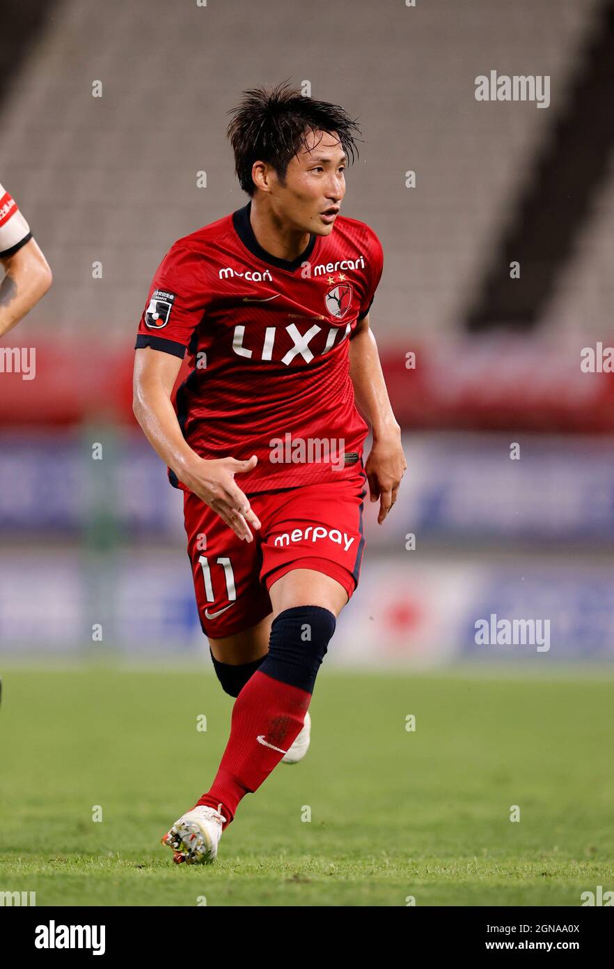 Kashima Stadium, Ibaraki, Japan. 22nd Sep, 2021. Ryuji Izumi