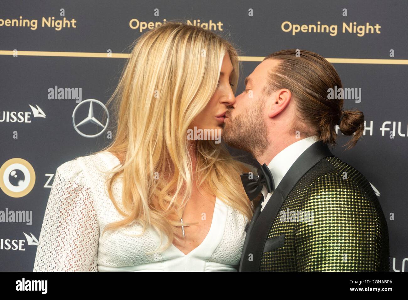 Zurich, Switzerland. September 23 2021: Opening of the Zurich Film Festival  in Zurich on the 23.09.2021 in the Congresshouse in Zurich. Credit: Tim  Eckert/Alamy Live News Stock Photo - Alamy