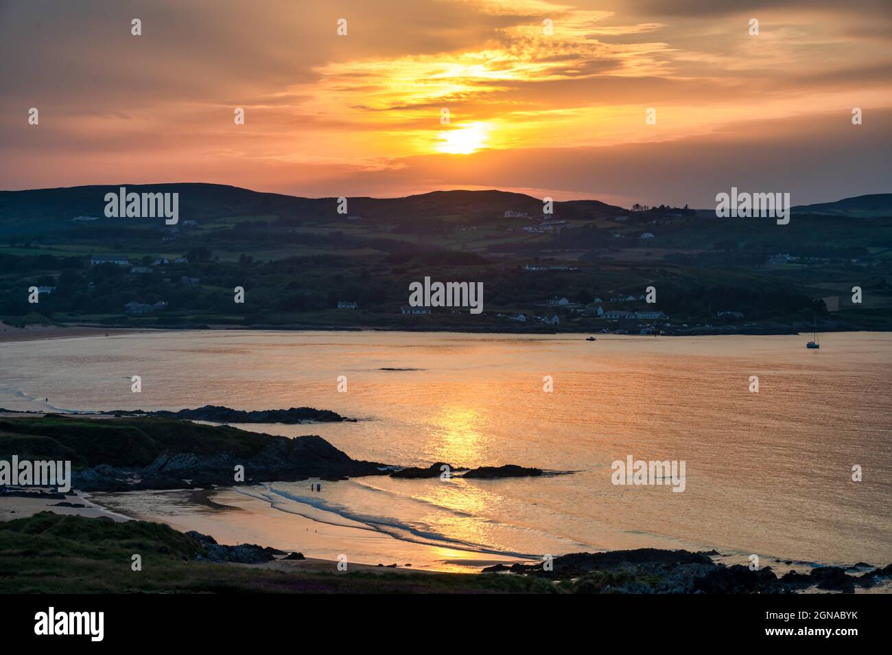 Culdaff sunset hi-res stock photography and images - Alamy