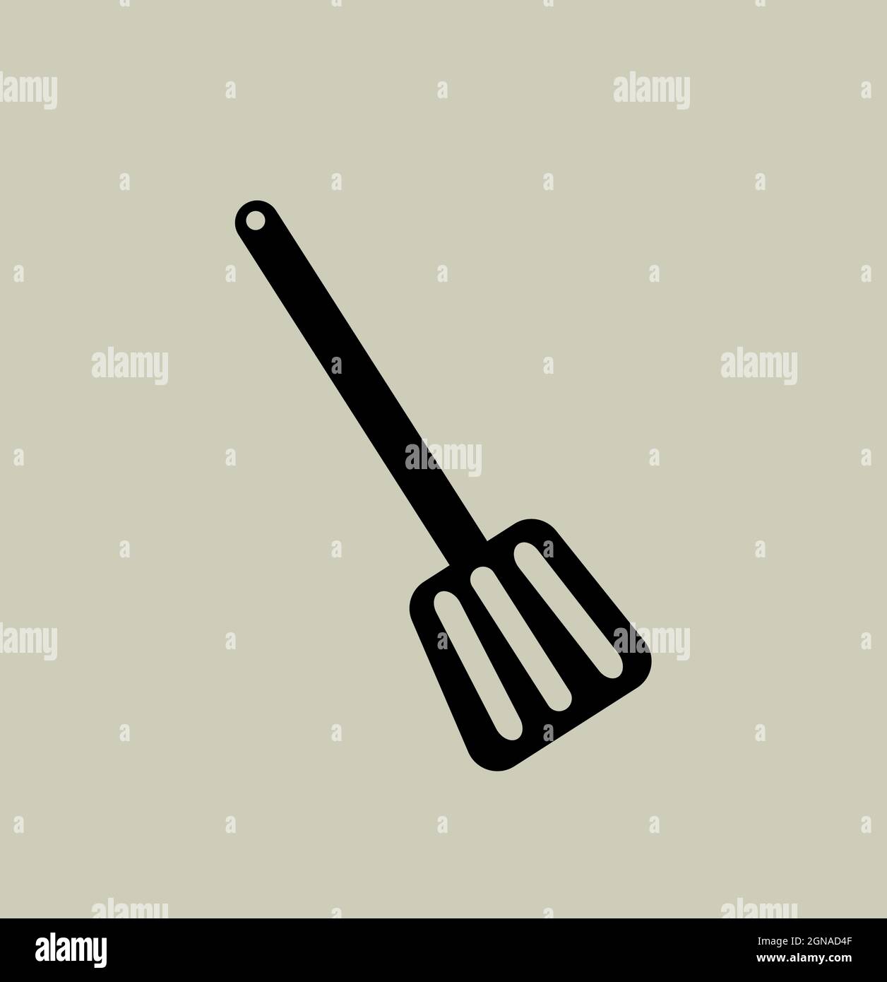 Spatula Vector Flat Icon Stock Vector