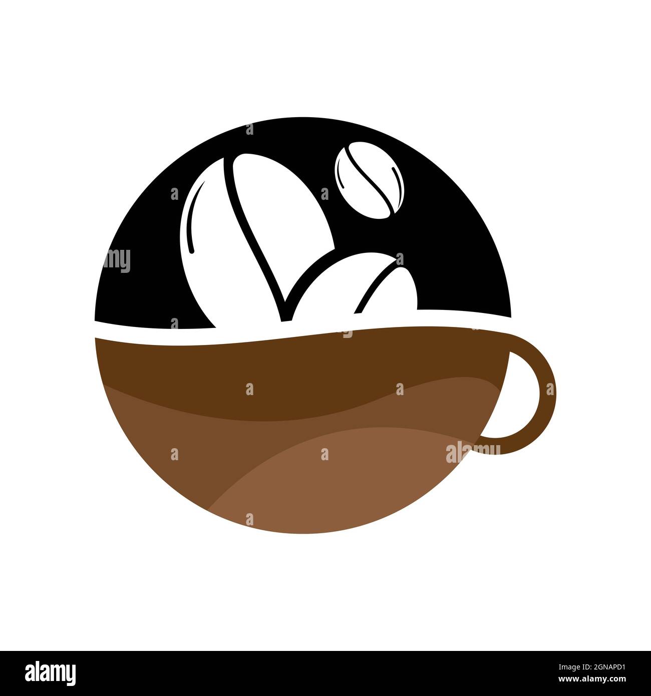 Coffee Cup Logo Template Vector Icon Design Stock Photo Alamy