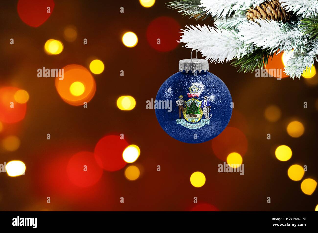 Christmas Maine 2022 Maine Winter Holiday High Resolution Stock Photography And Images - Alamy