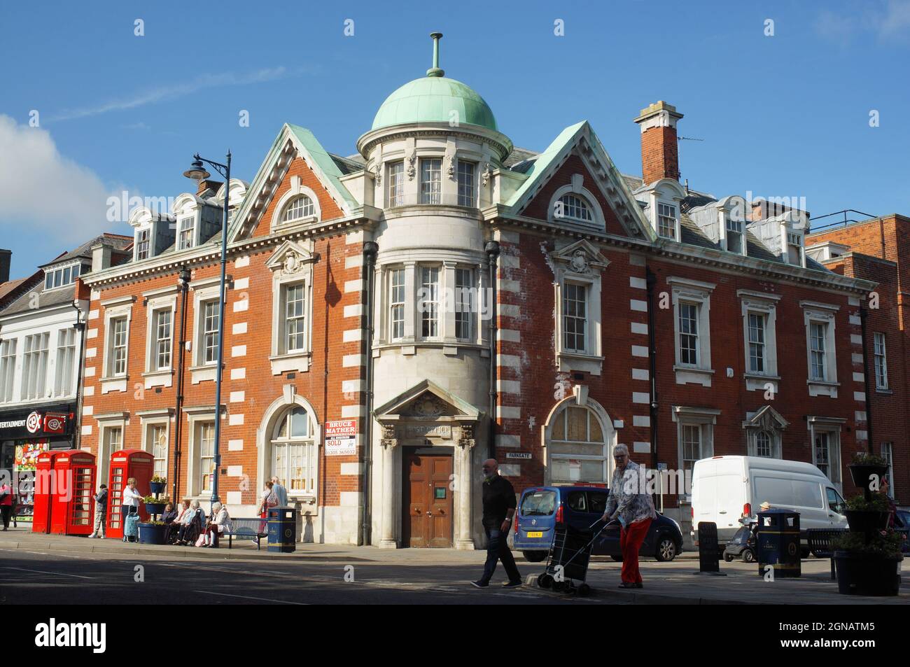 The old post office on Wide Bargate built in Queen Anne style and a