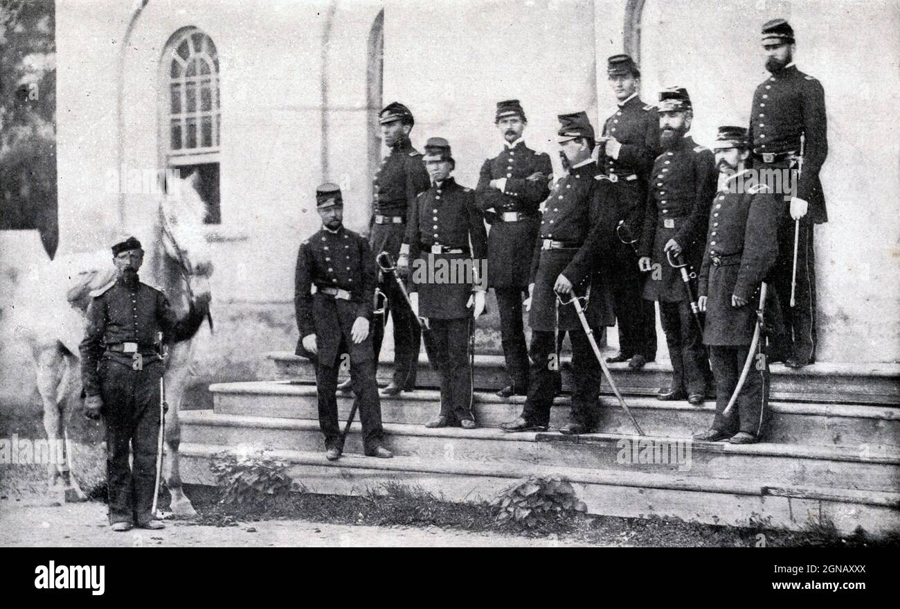 The Defenders of Washington General Irvin McDowell and staff from the