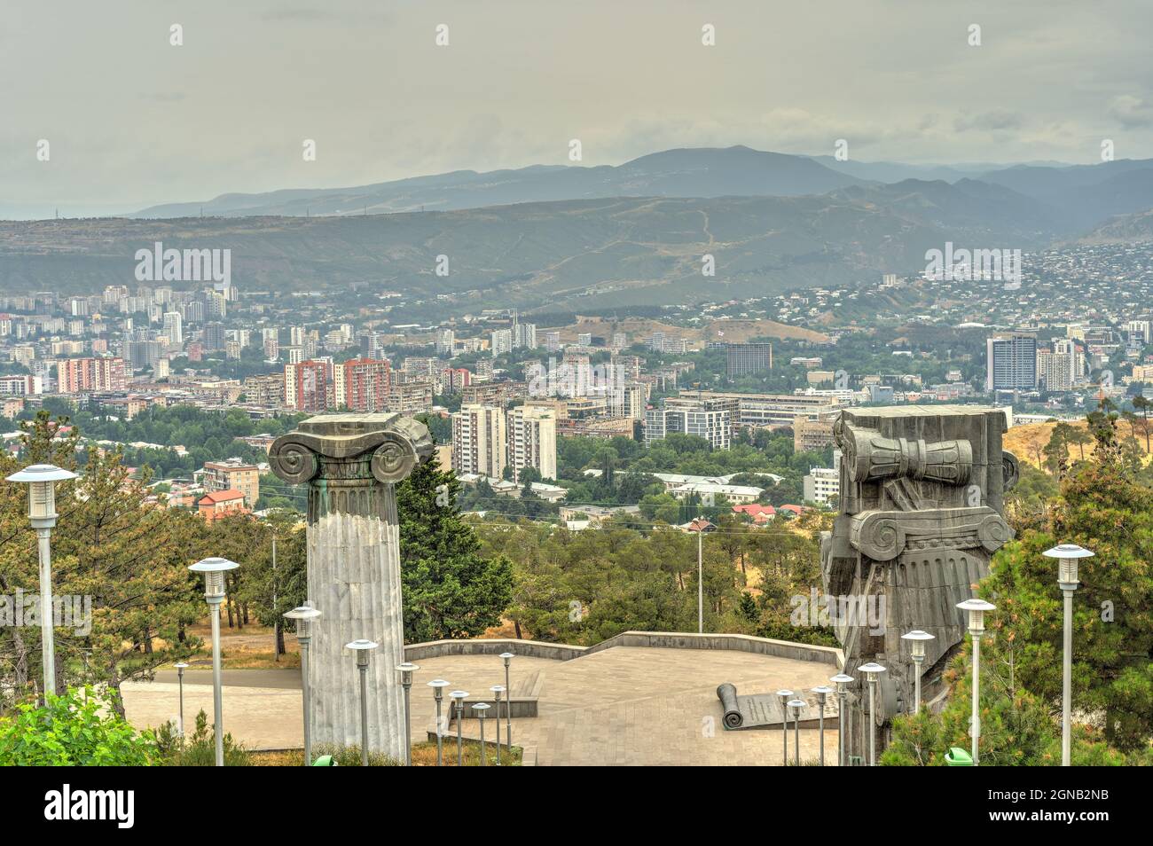 Chronicle of Georgia, Tbilisi Stock Photo