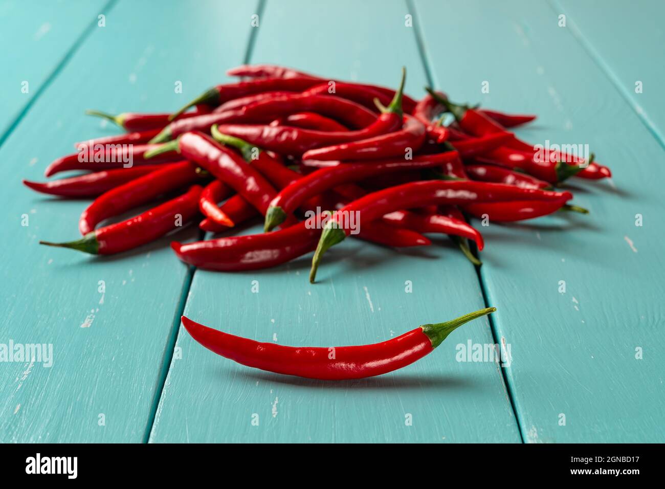 Chili Salsa Maker Stock Photo - Alamy