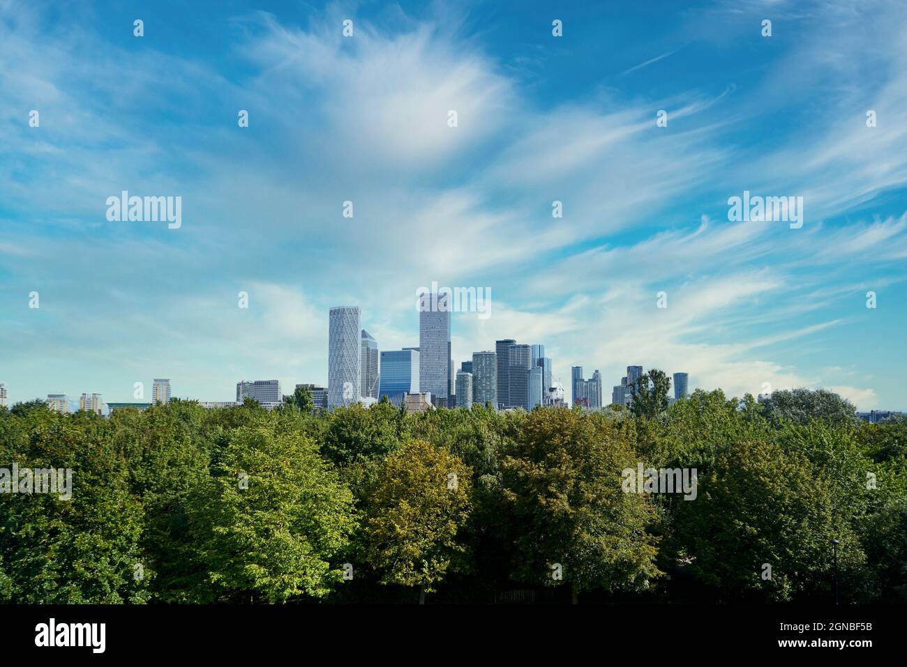Canary Wharf Financial Centre London England UK Stock Photo - Alamy