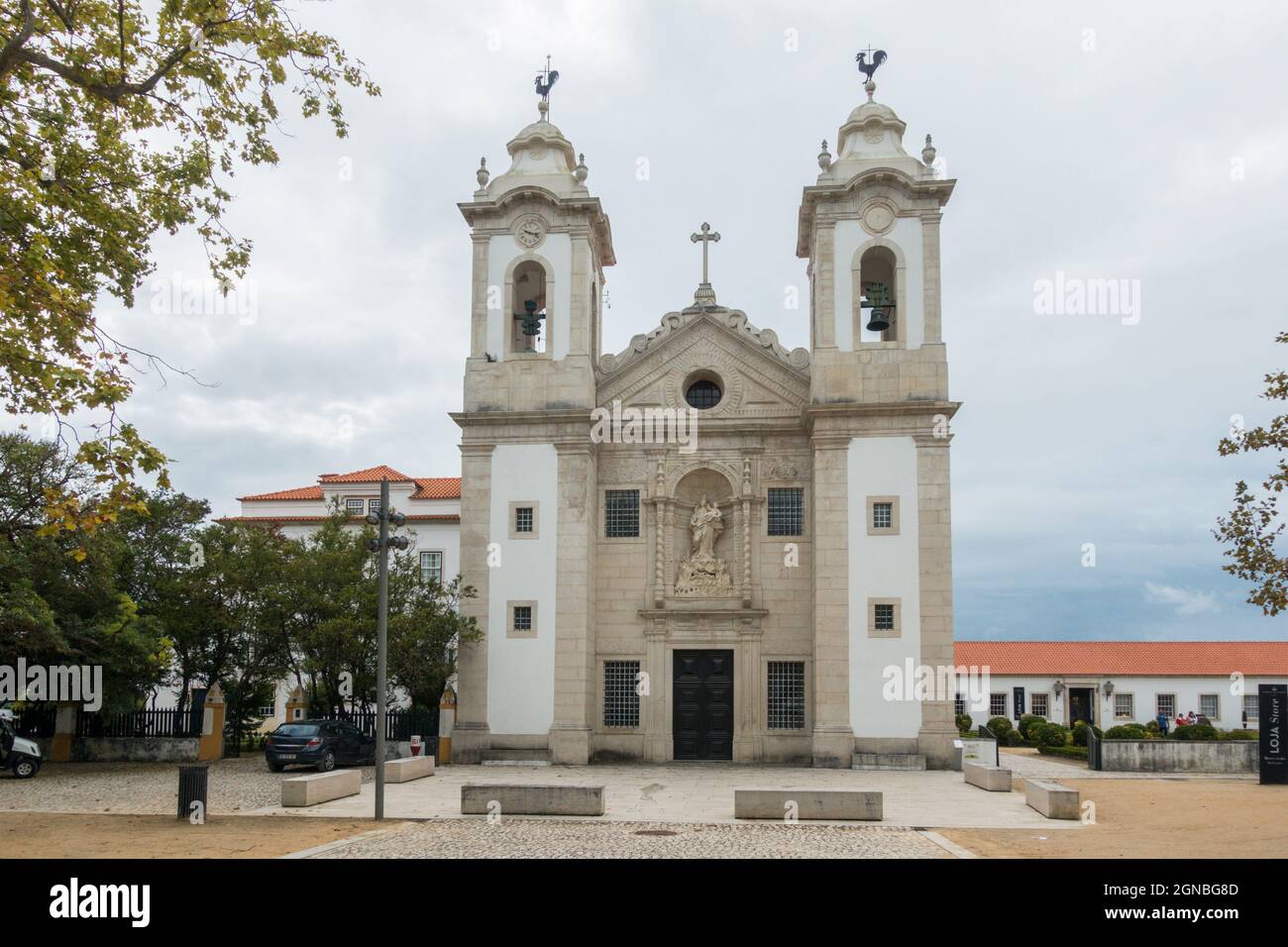 Vista alegre chapel, Nossa Senhora da Penha de França chapel 17th century, Portugal. Stock Photo