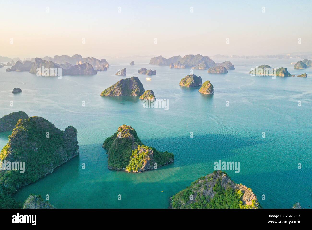 Lan Ha bay in Hai Phong city northern Vietnam Stock Photo Alamy