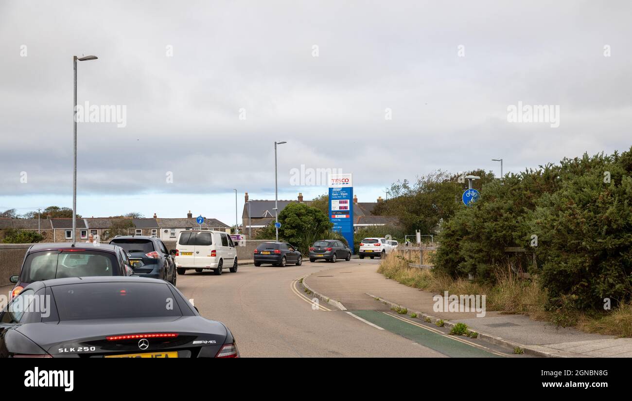 Tesco petrol stations hires stock photography and images Alamy