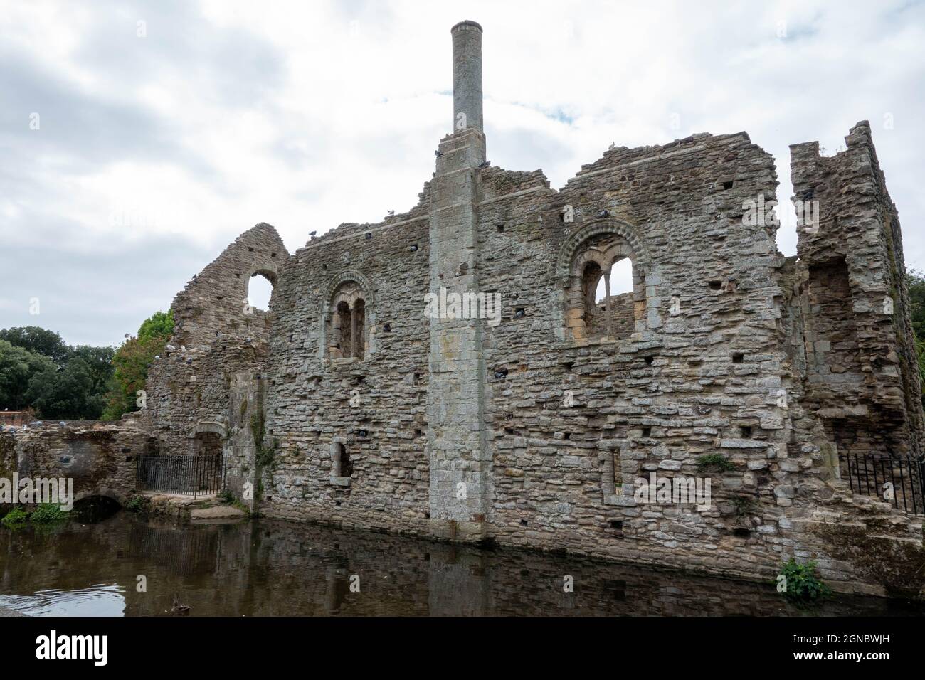 The Norman House in Christchurch Dorset England a rare example of