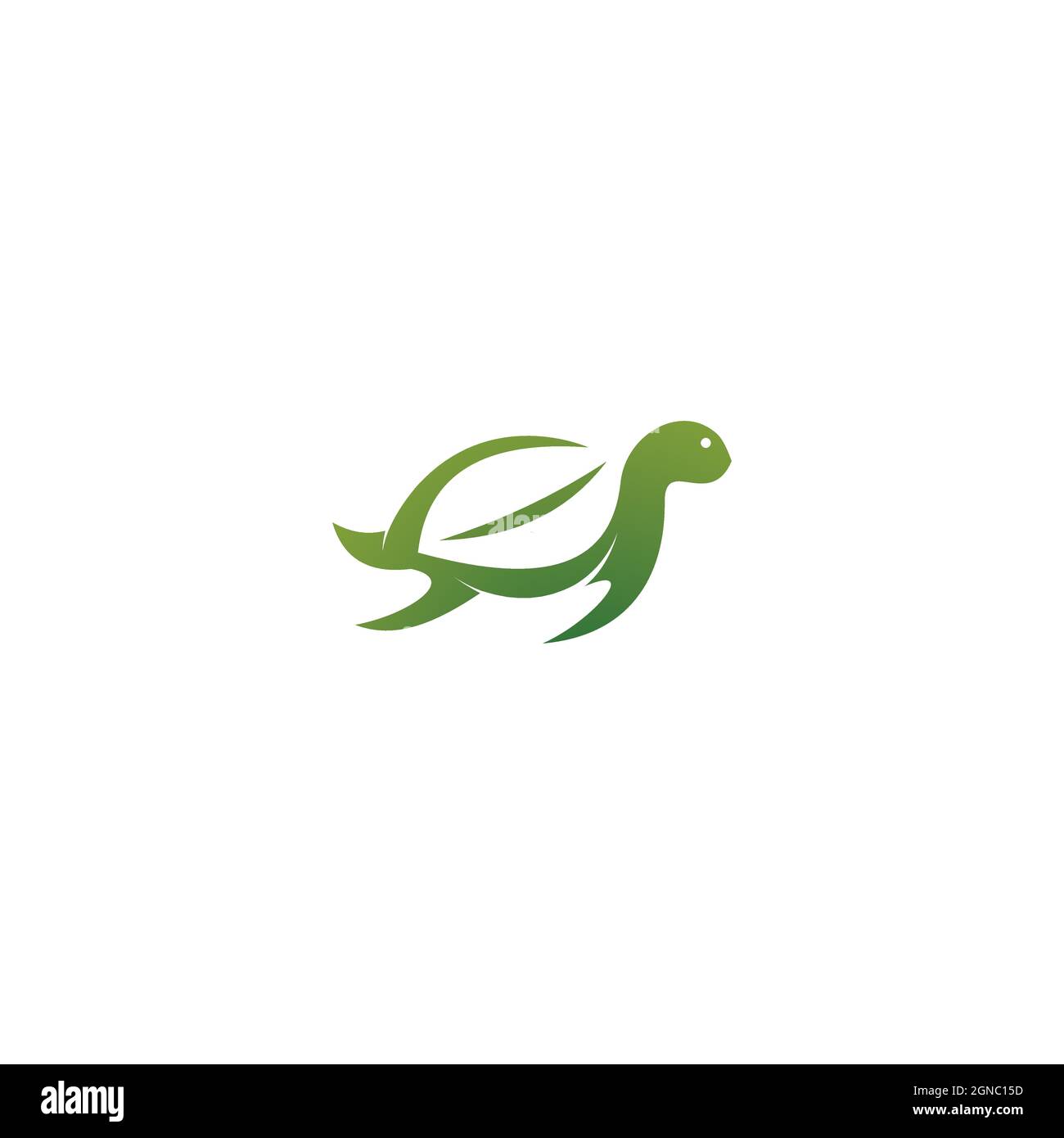 Turtle design logo vector. Turtle animal vector Stock Vector Image