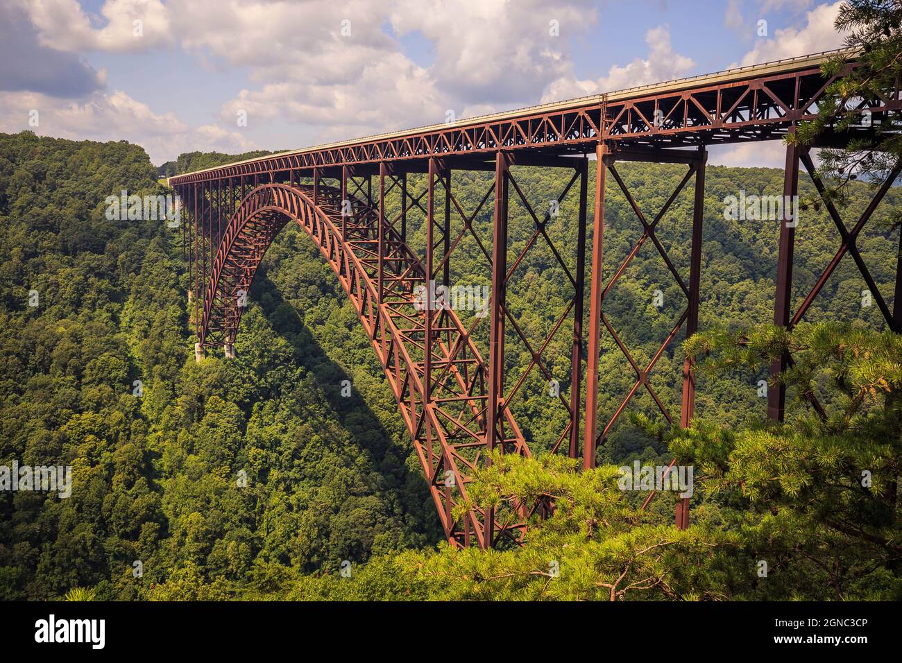 New River Bridge Stock Photo Alamy