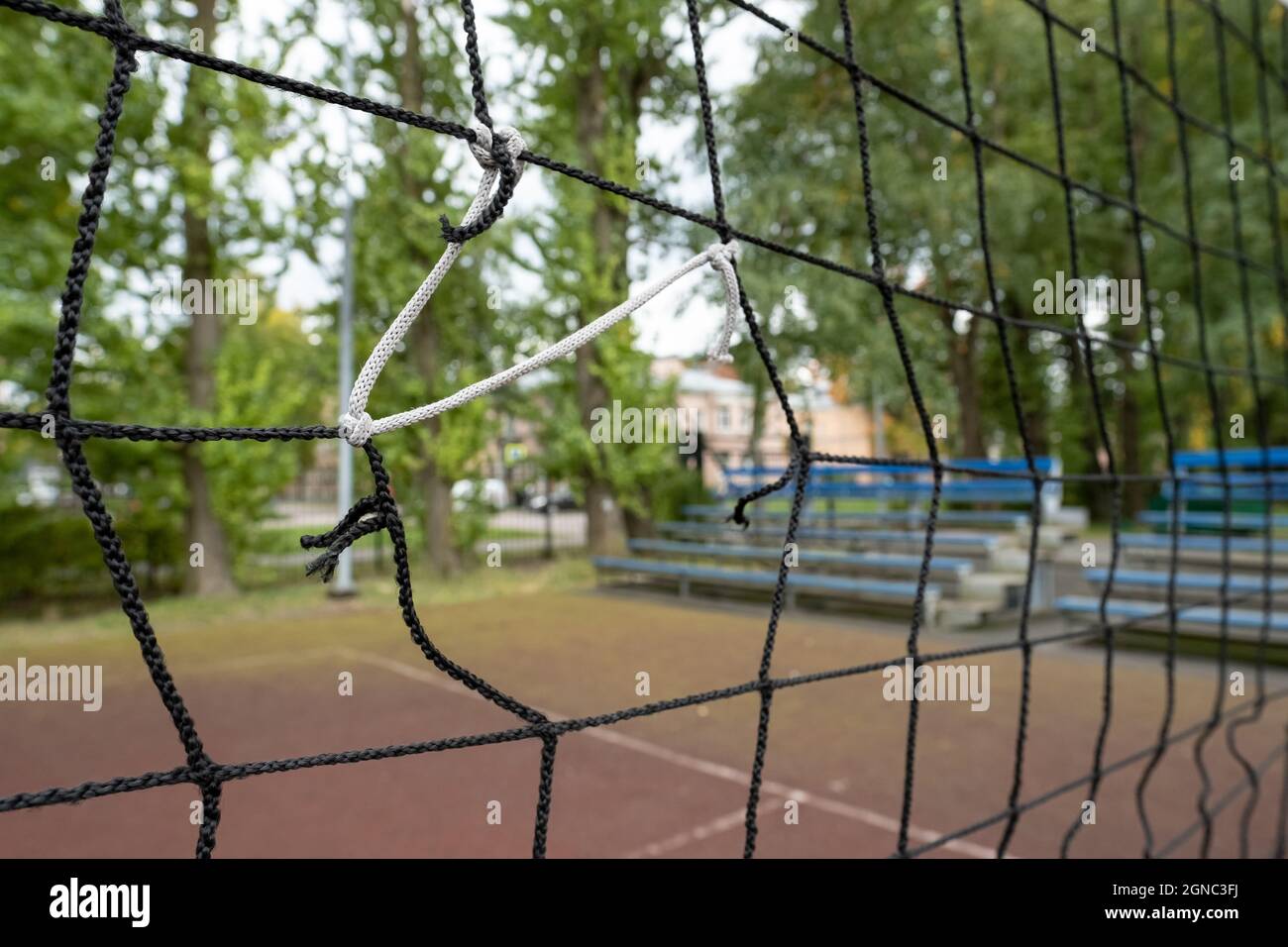 Hole in net hi-res stock photography and images - Alamy