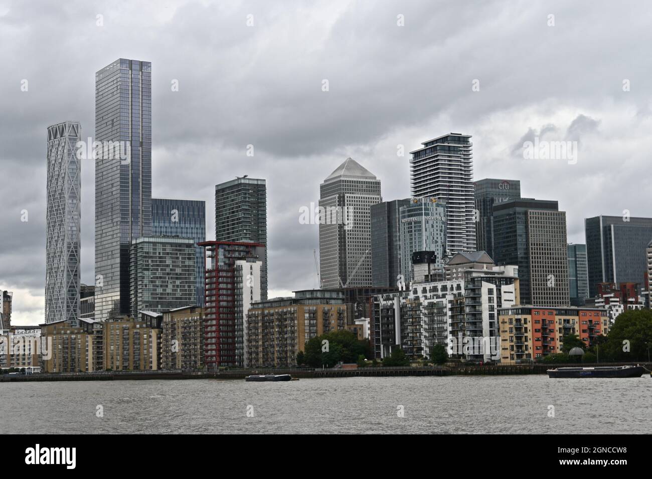 Canary Wharf and London Docklands September 2021 Stock Photo - Alamy