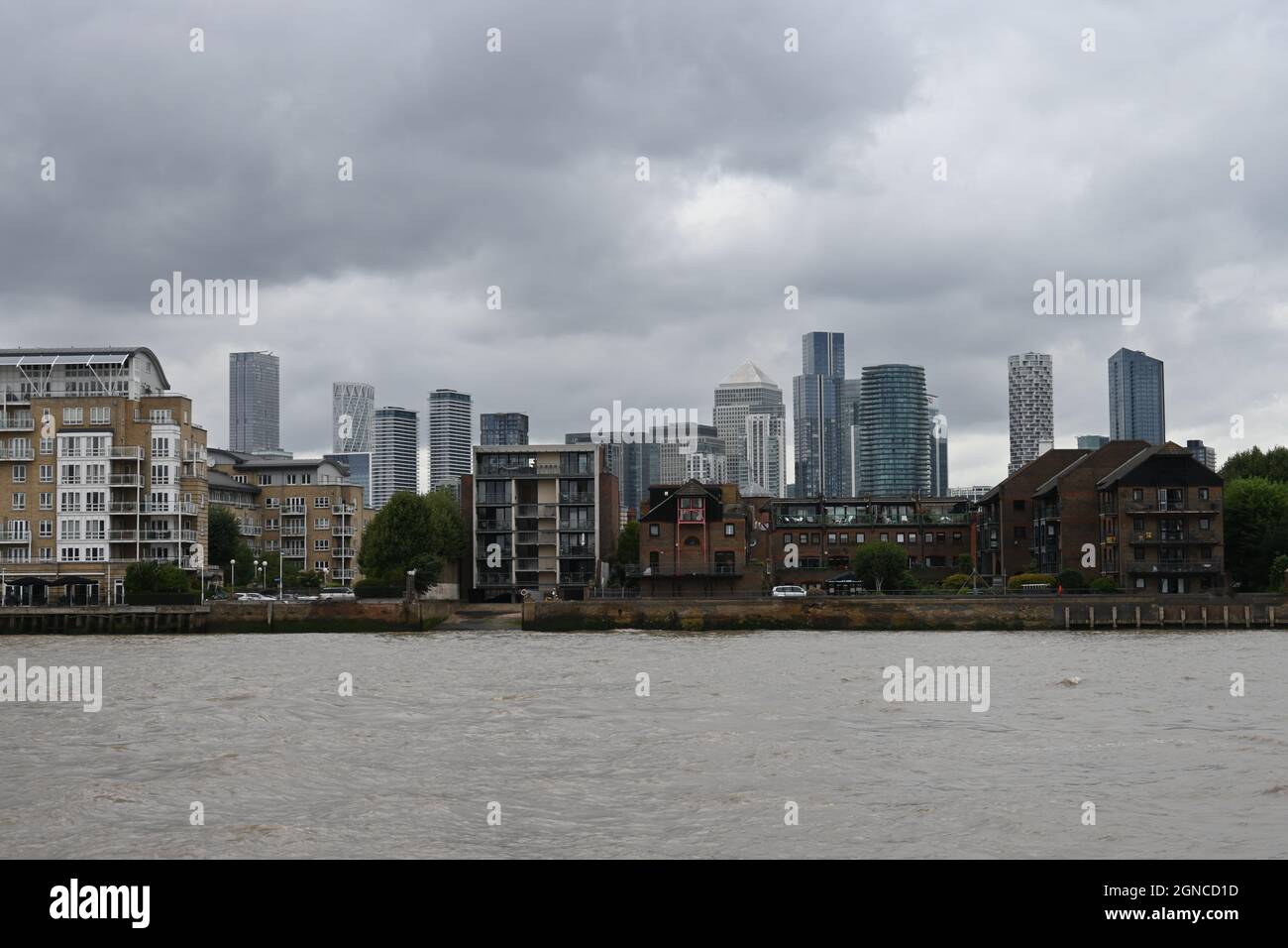 Canary Wharf and London Docklands September 2021 Stock Photo - Alamy