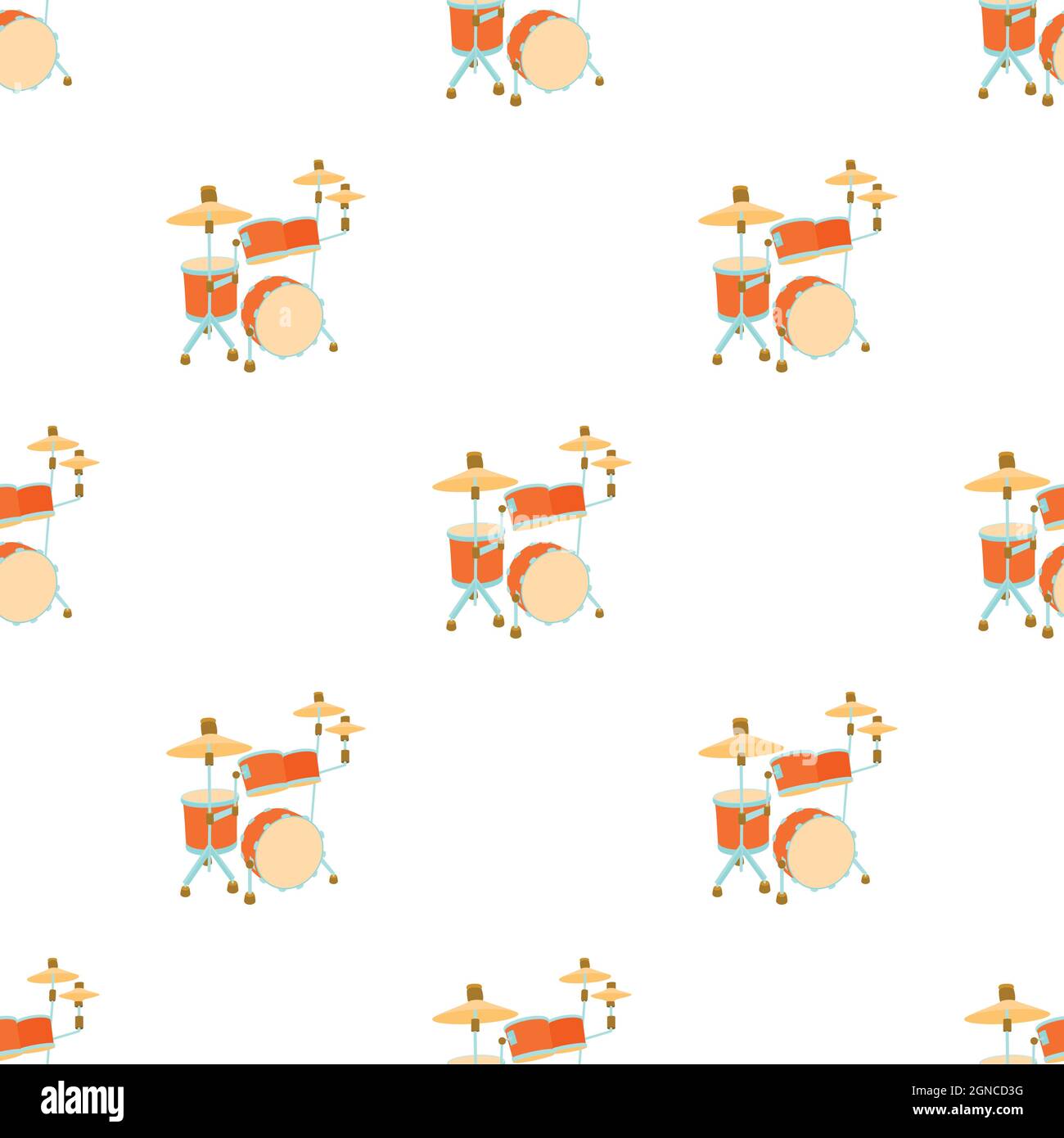Drum pattern seamless background texture repeat wallpaper geometric ...