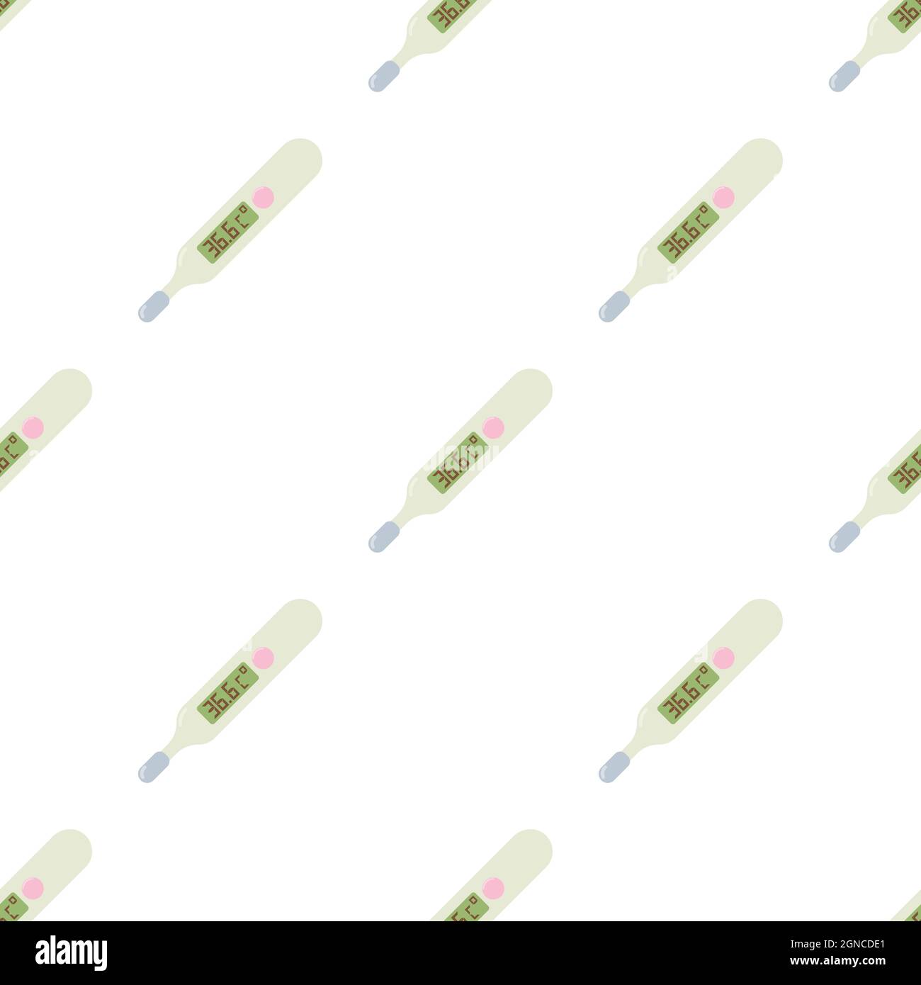 Thermometer Pattern Background Medical thermometer pattern seamless background texture repeat ...