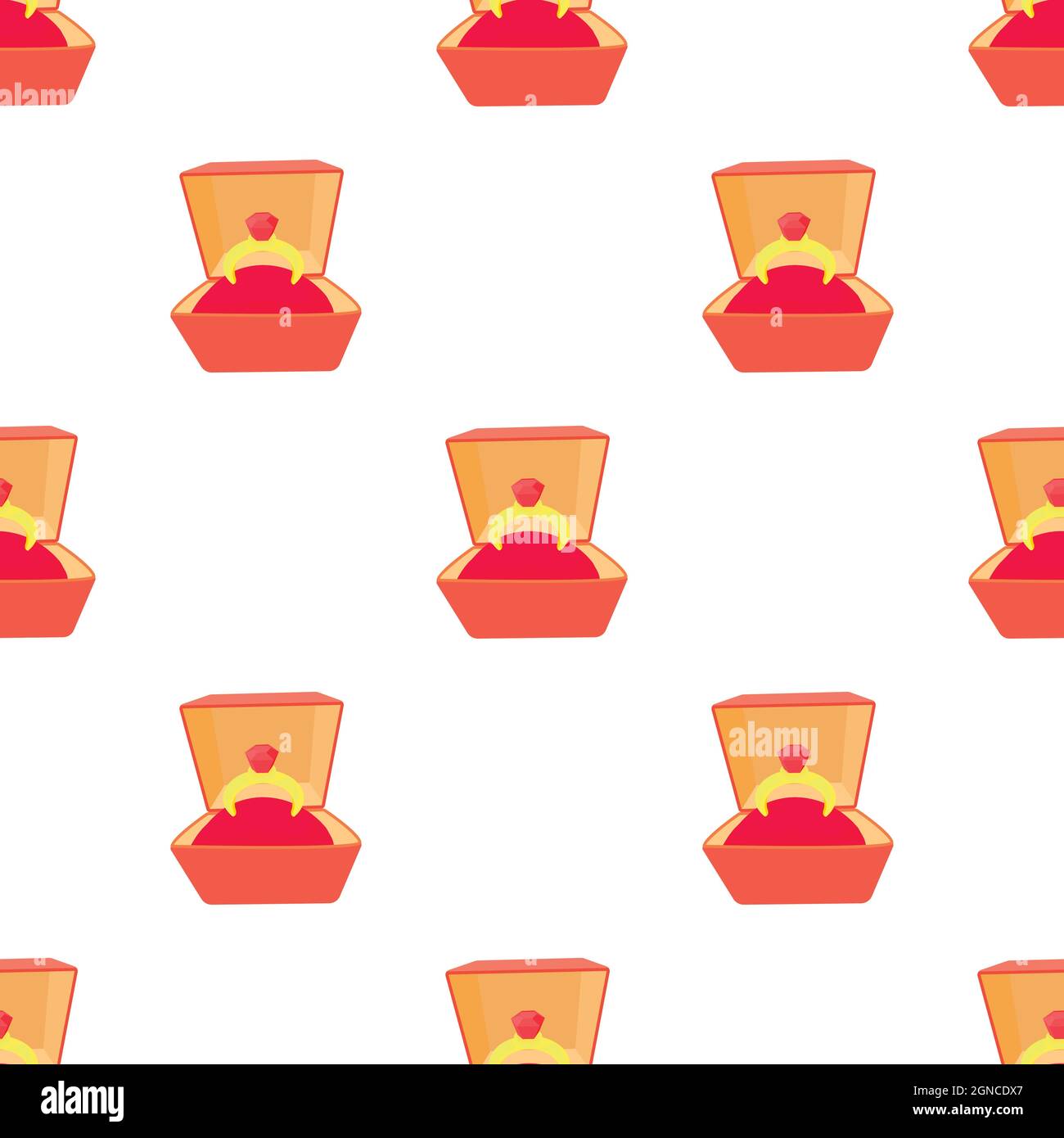 Ring pattern seamless background texture repeat wallpaper geometric vector Stock Vector