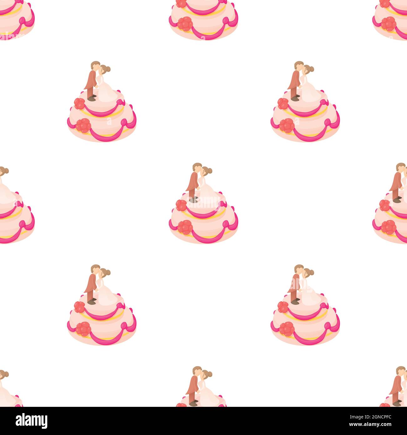 Wedding cake pattern seamless background texture repeat wallpaper ...