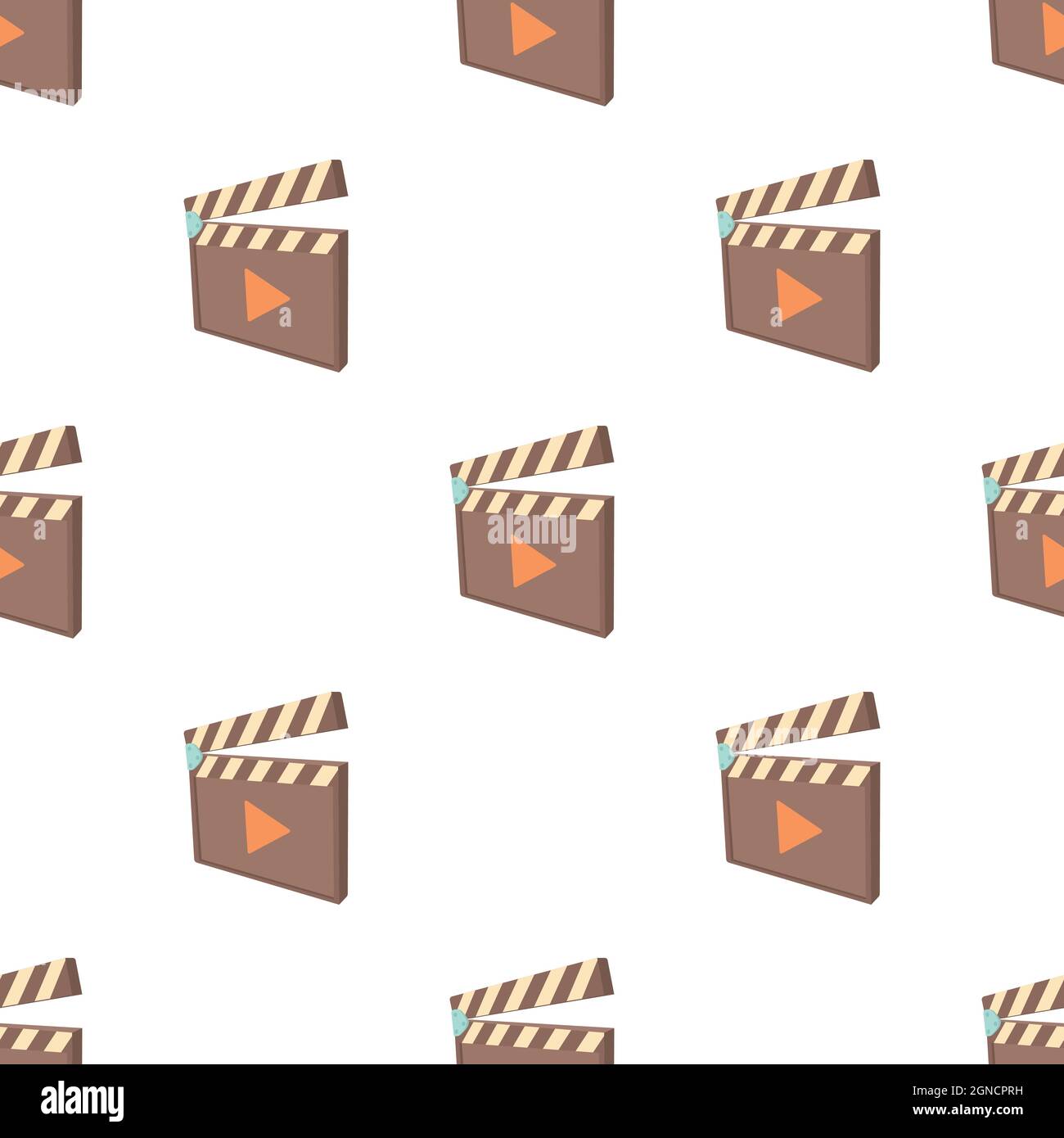 Clapboard pattern seamless background texture repeat wallpaper geometric vector Stock Vector