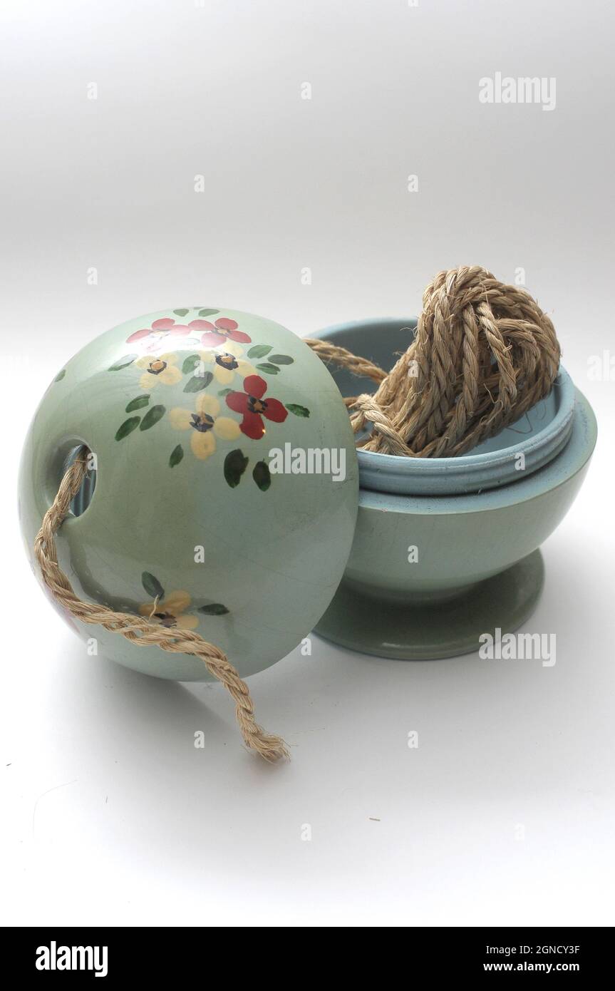 Vintage wood yarn holder hires stock photography and images Alamy