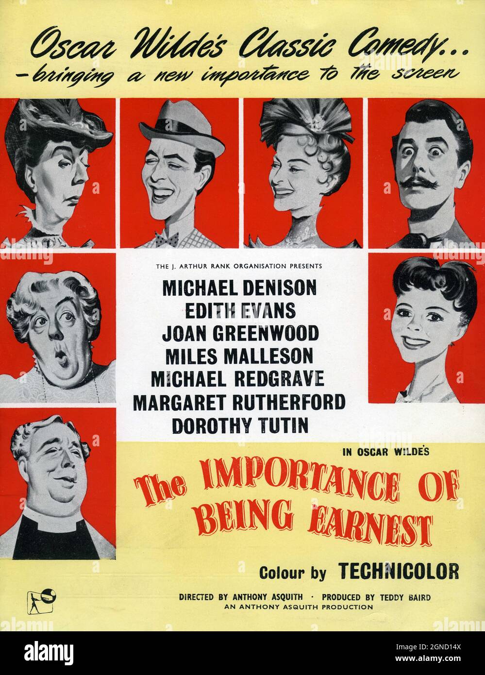 The importance of being earnest movie poster