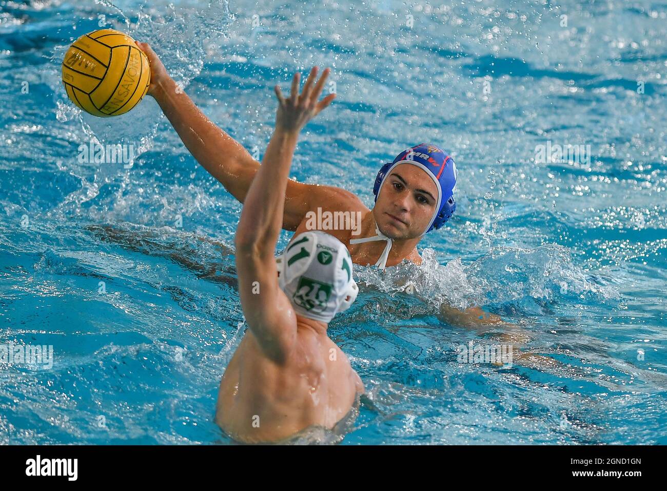 Savona, Italy. 24th Sep, 2021. ALEGRE LOPEZ Victor (Terrassa) and