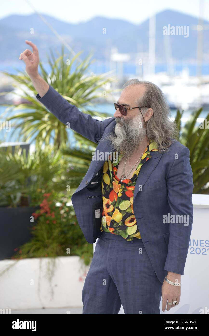 La panthere des Neiges photocall at the 74th Cannes Film Festival 2021 Stock Photo