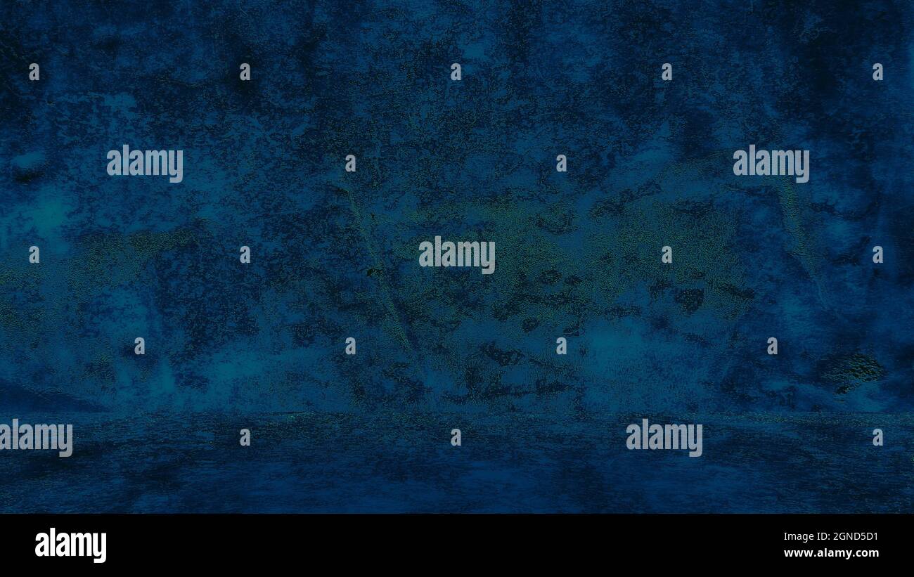 Grungy blue background of natural cement or stone old texture as a ...