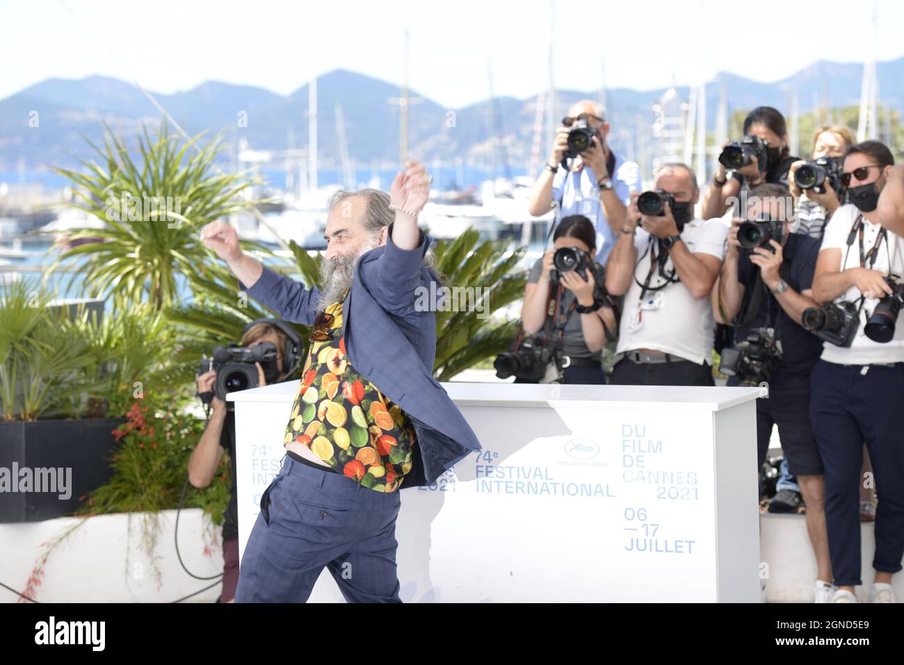 La panthere des Neiges photocall at the 74th Cannes Film Festival 2021 Stock Photo