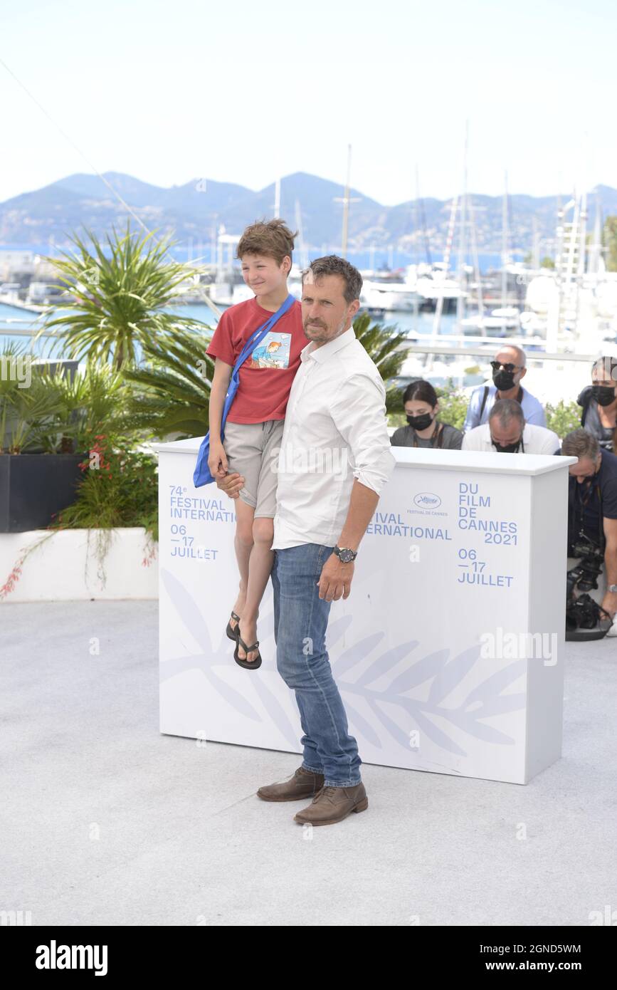 La panthere des Neiges photocall at the 74th Cannes Film Festival 2021 Stock Photo