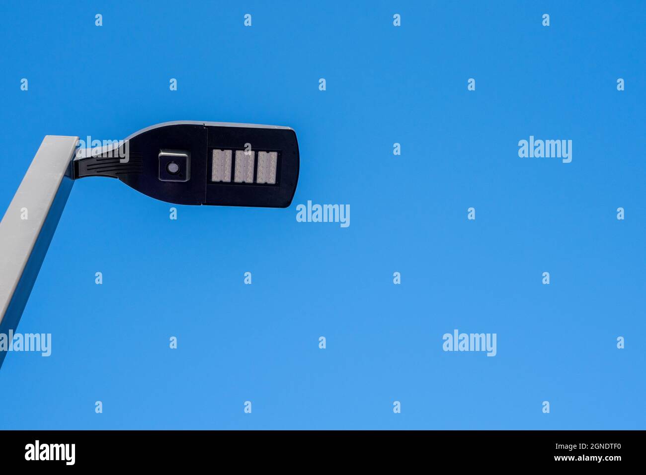 Led street light during the day hi-res stock photography and images - Alamy