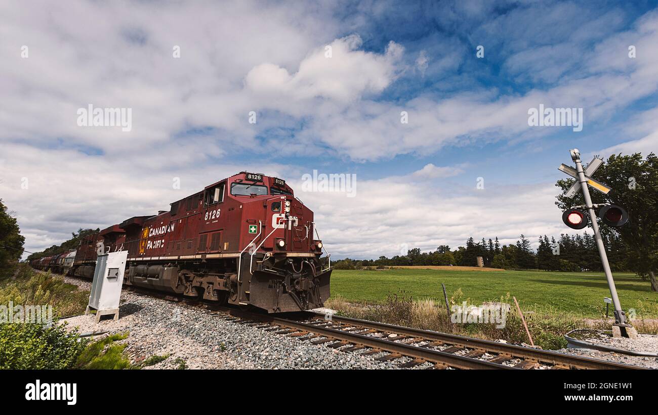 CP moving some freight - 1 Stock Photo