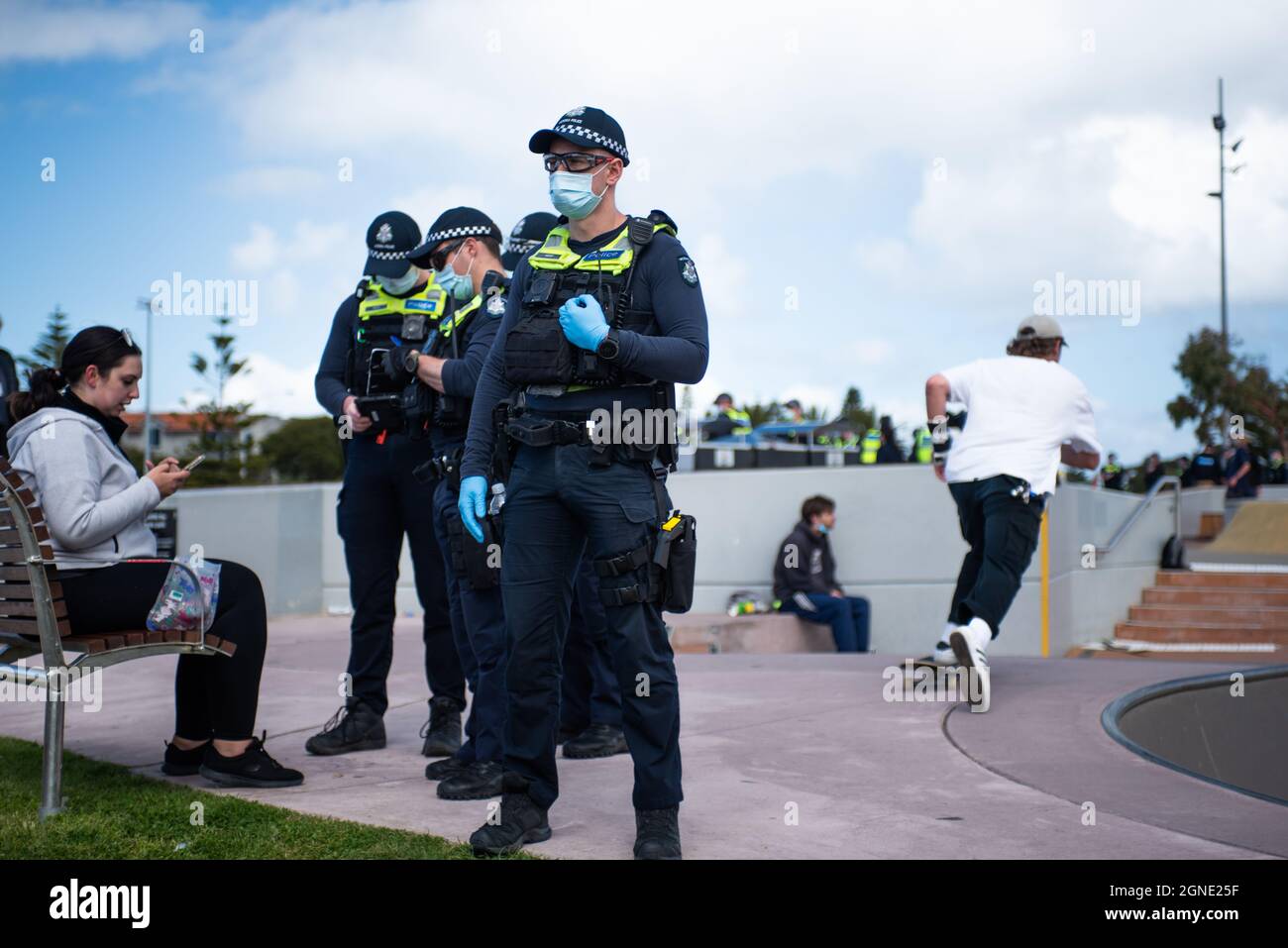 St kilda skatepark hires stock photography and images Alamy