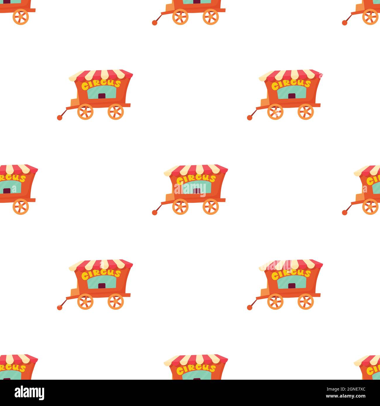 Circus wagon pattern seamless background texture repeat wallpaper ...