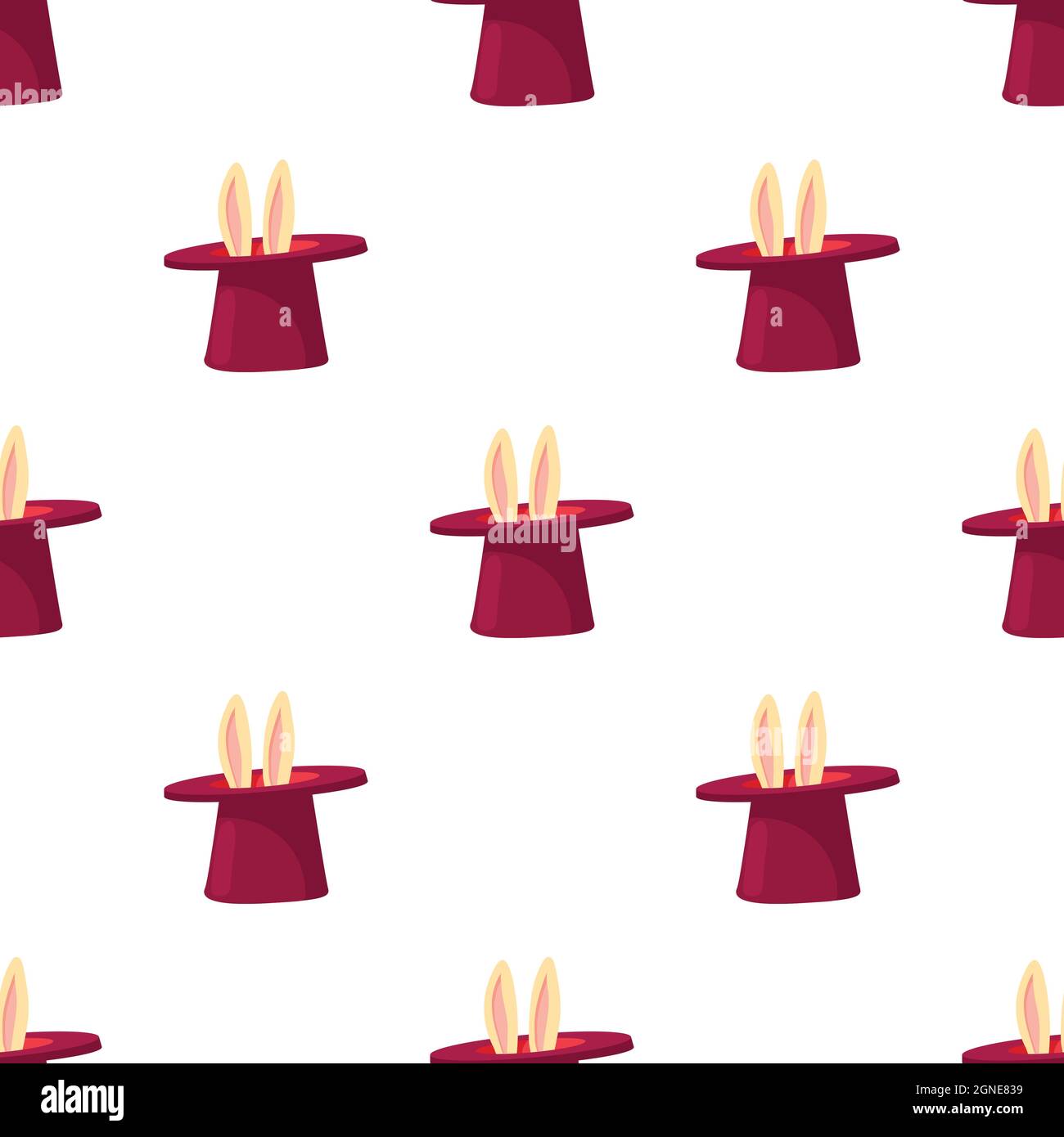 Magic hat pattern seamless background texture repeat wallpaper ...