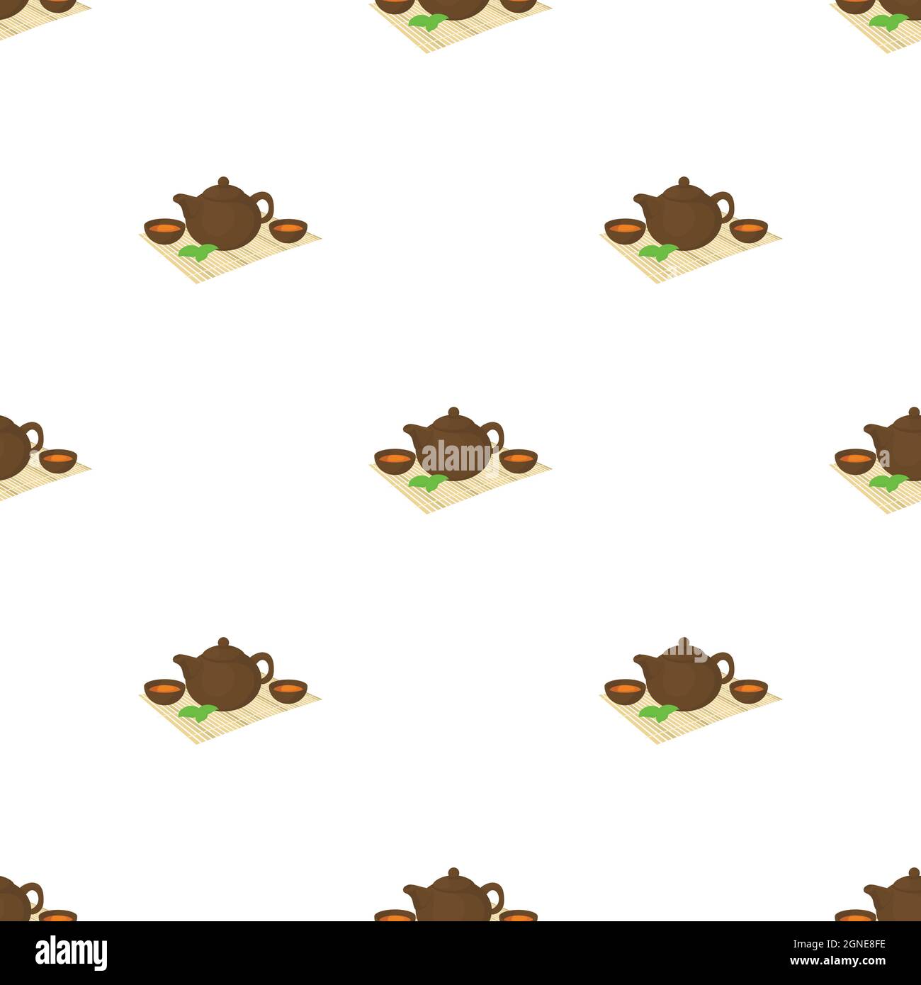 Tea ceremony pattern seamless background texture repeat wallpaper ...