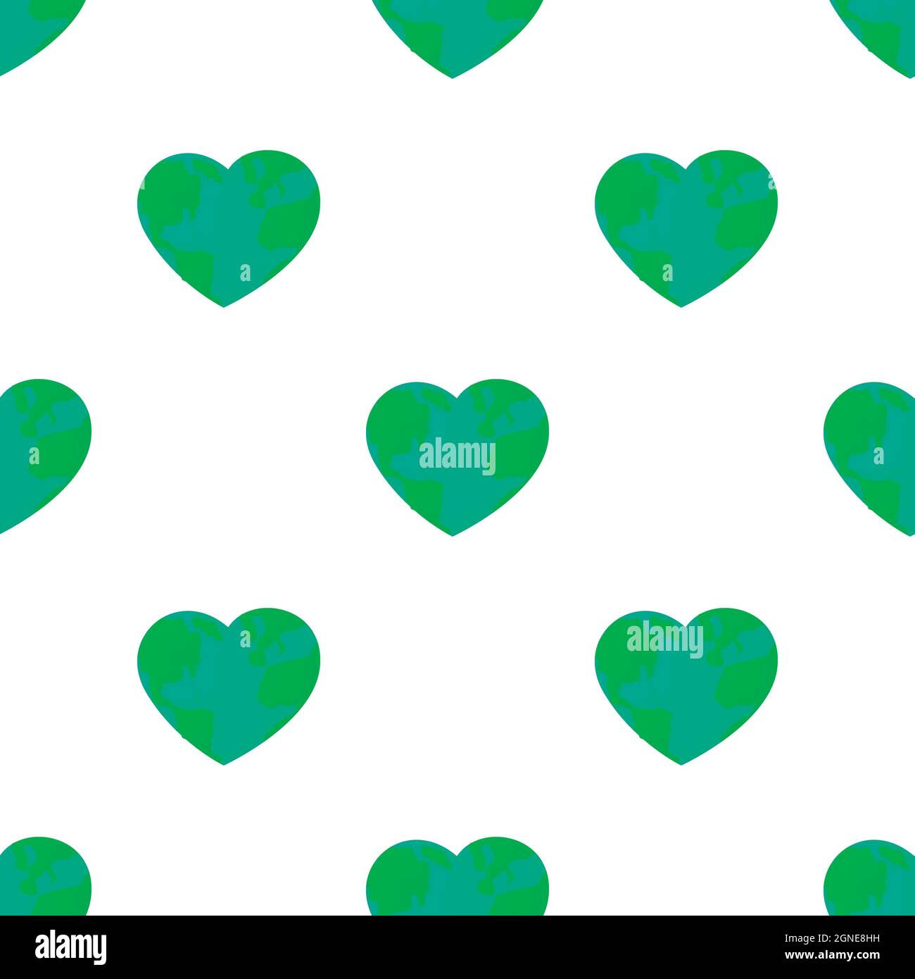 Heart earth pattern seamless background texture repeat wallpaper ...