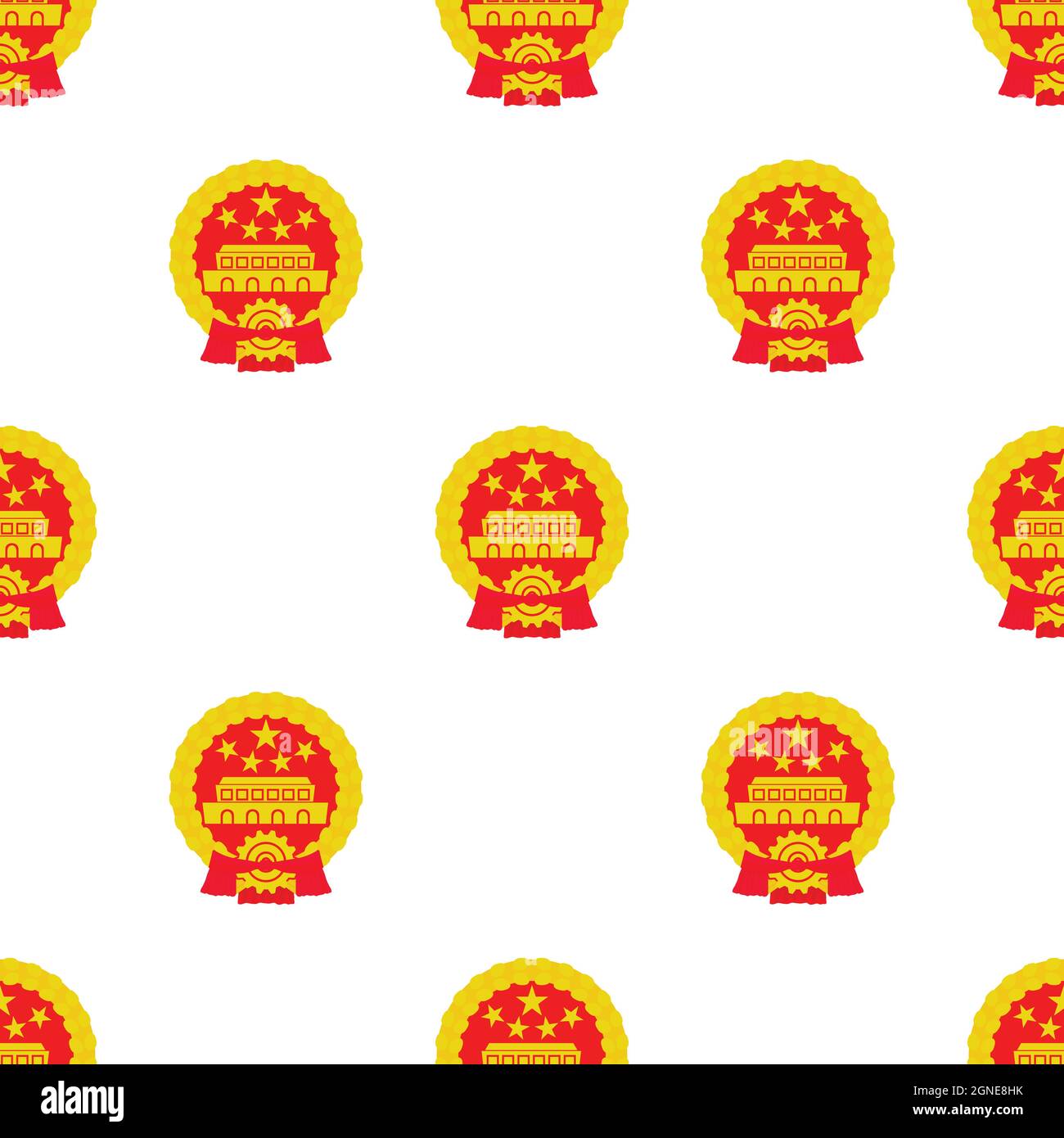 Chinese coin pattern seamless background texture repeat wallpaper ...