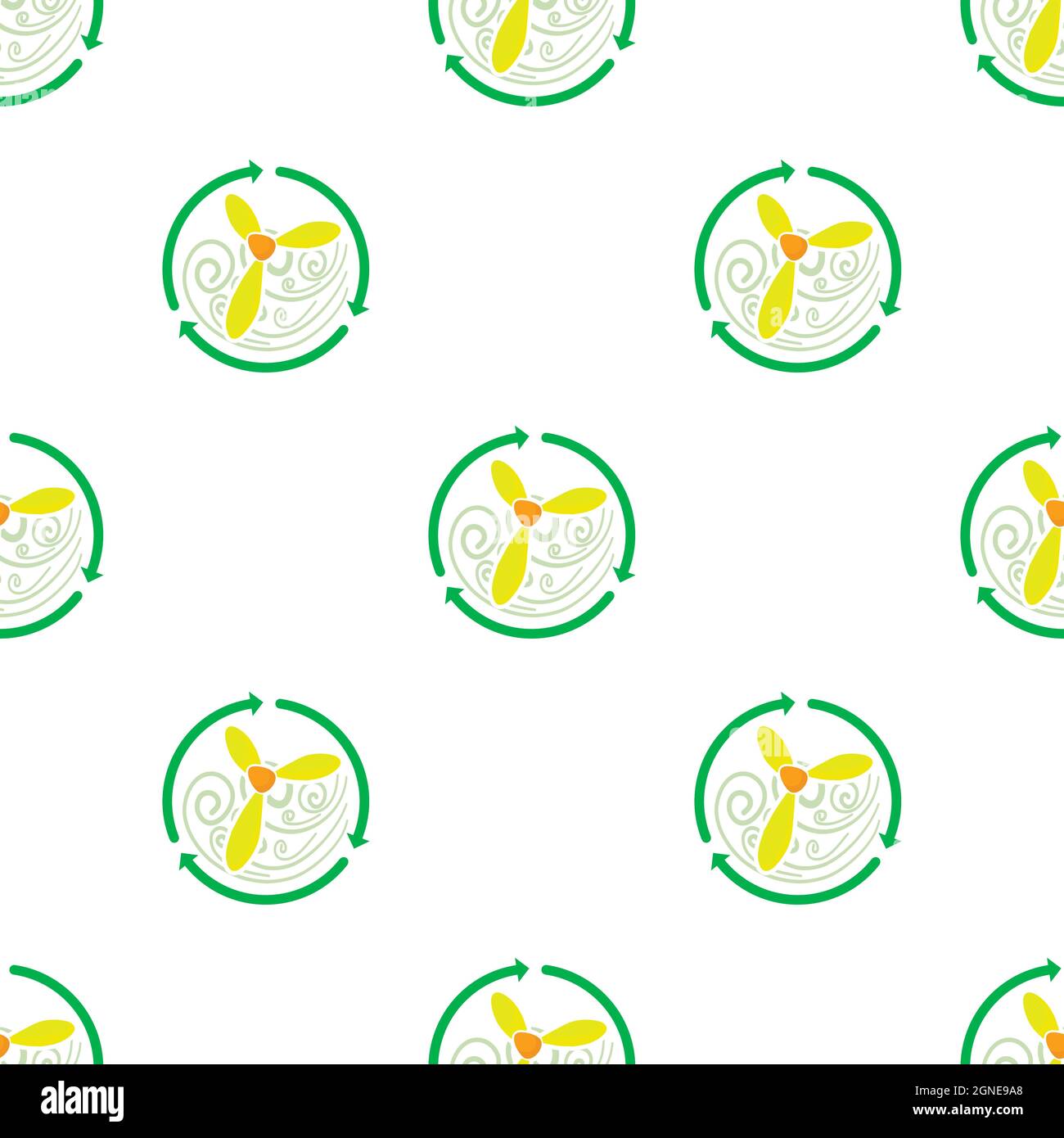 Ventilator pattern seamless background texture repeat wallpaper geometric vector Stock Vector