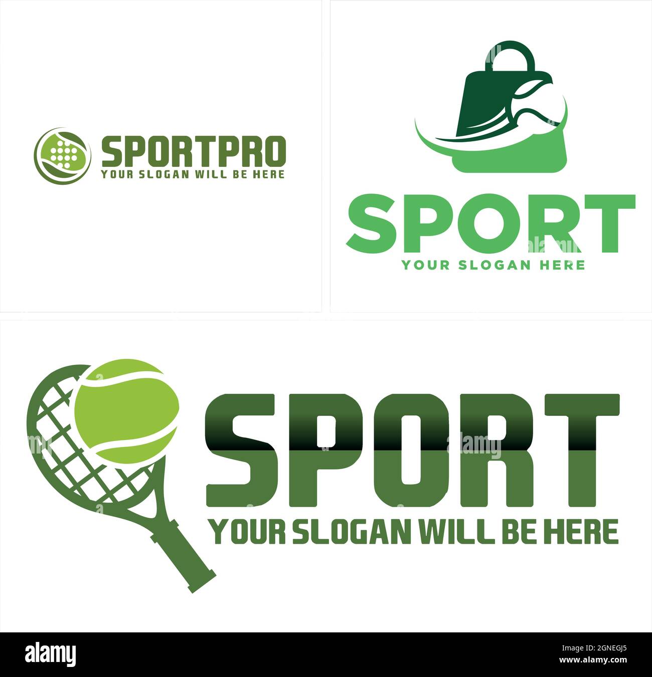 Sport racket ball tennis retail ecommerce logo design Stock Vector Image and Art