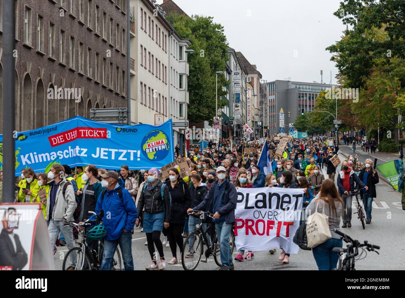 fahrrad demo hamburg 20.09.19