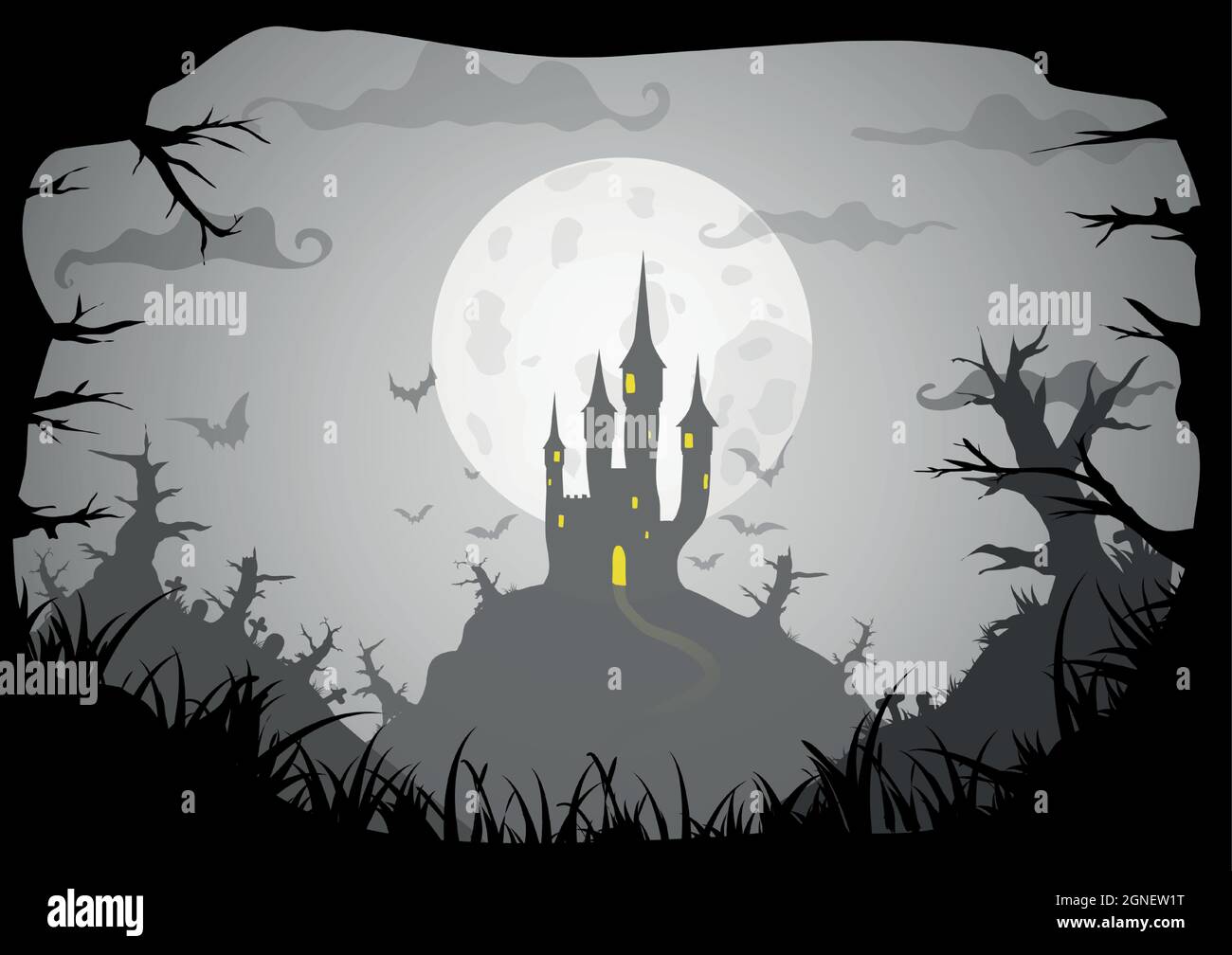Vector Halloween Bacgkround Stock Vector